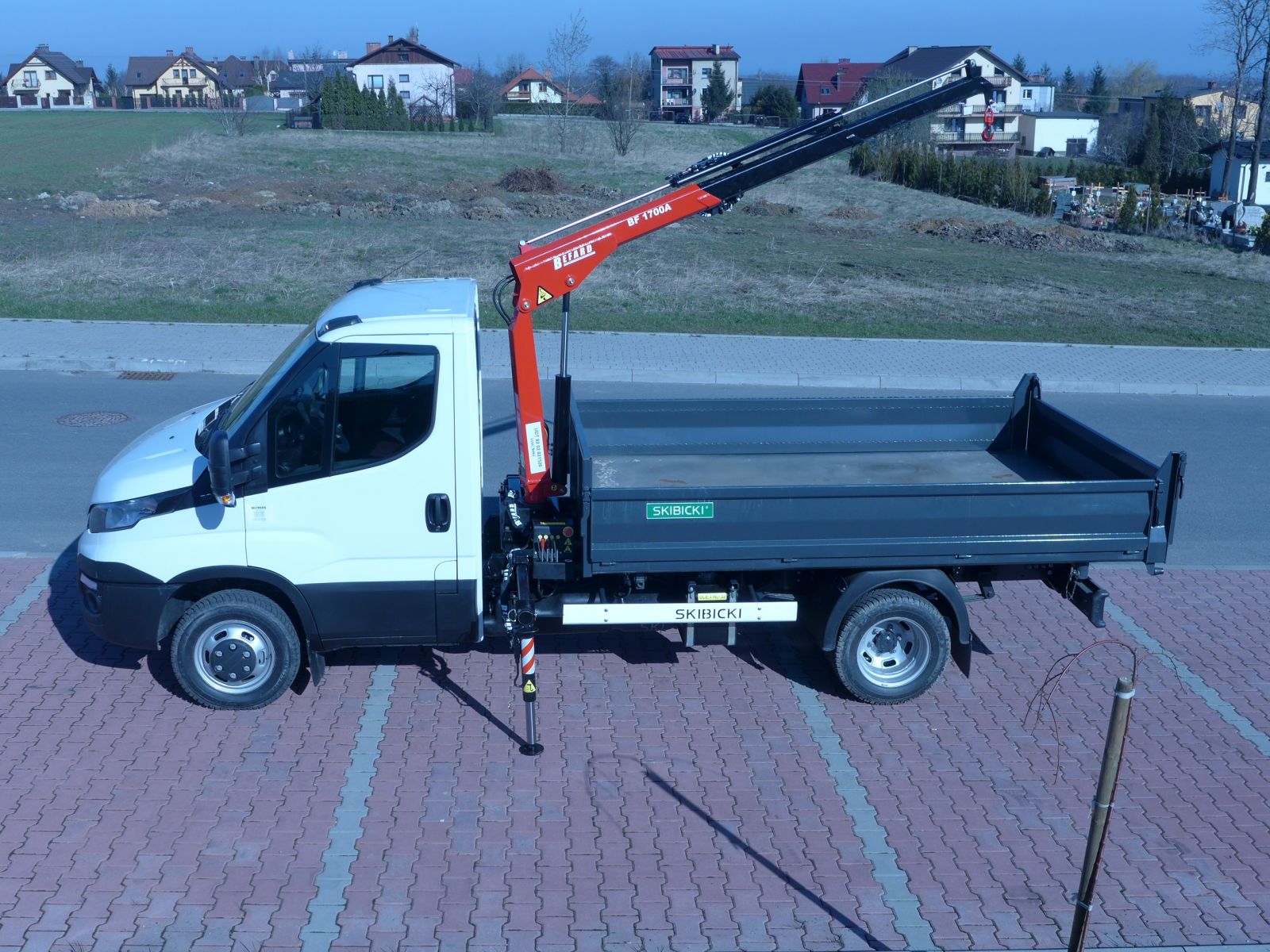 iveco z hakiem do palet befard